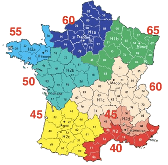 Energy Map - France